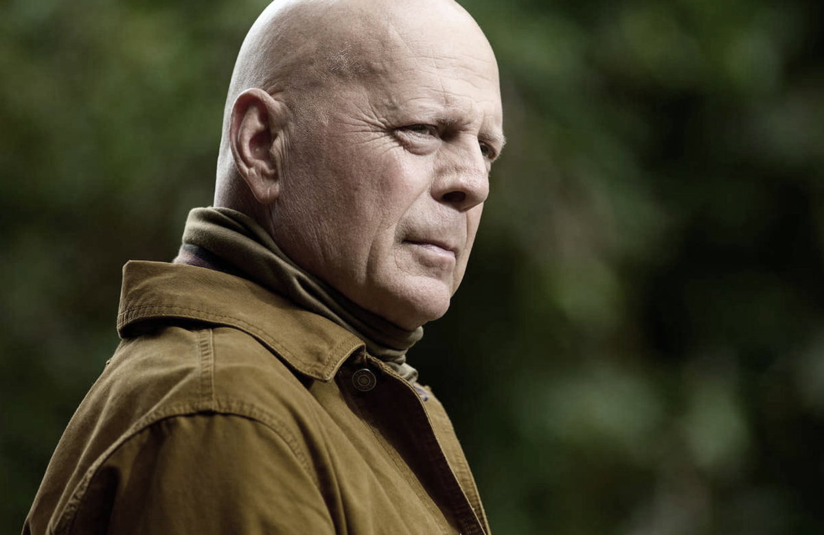 Bruce Willis von der Seite