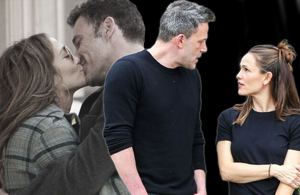 Jennifer Lopez küsst Ben Affleck, Jennifer Garner sauer