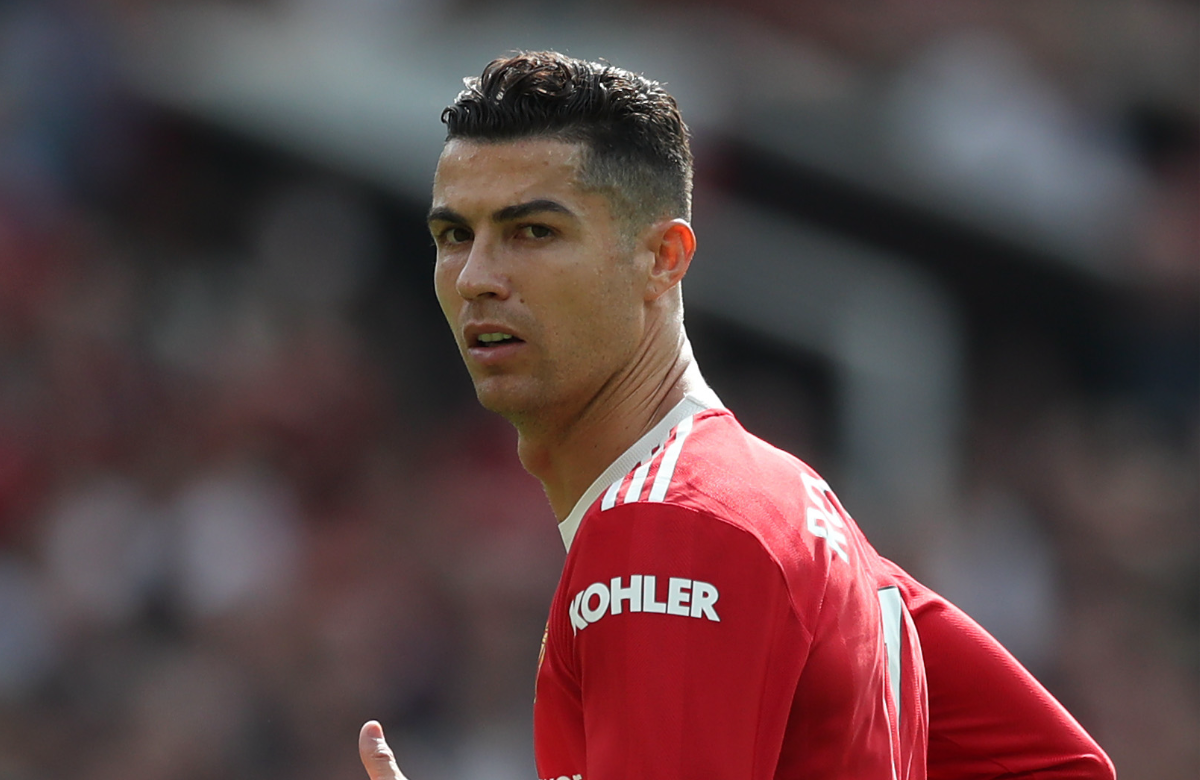 Cristiano Ronaldo ernst