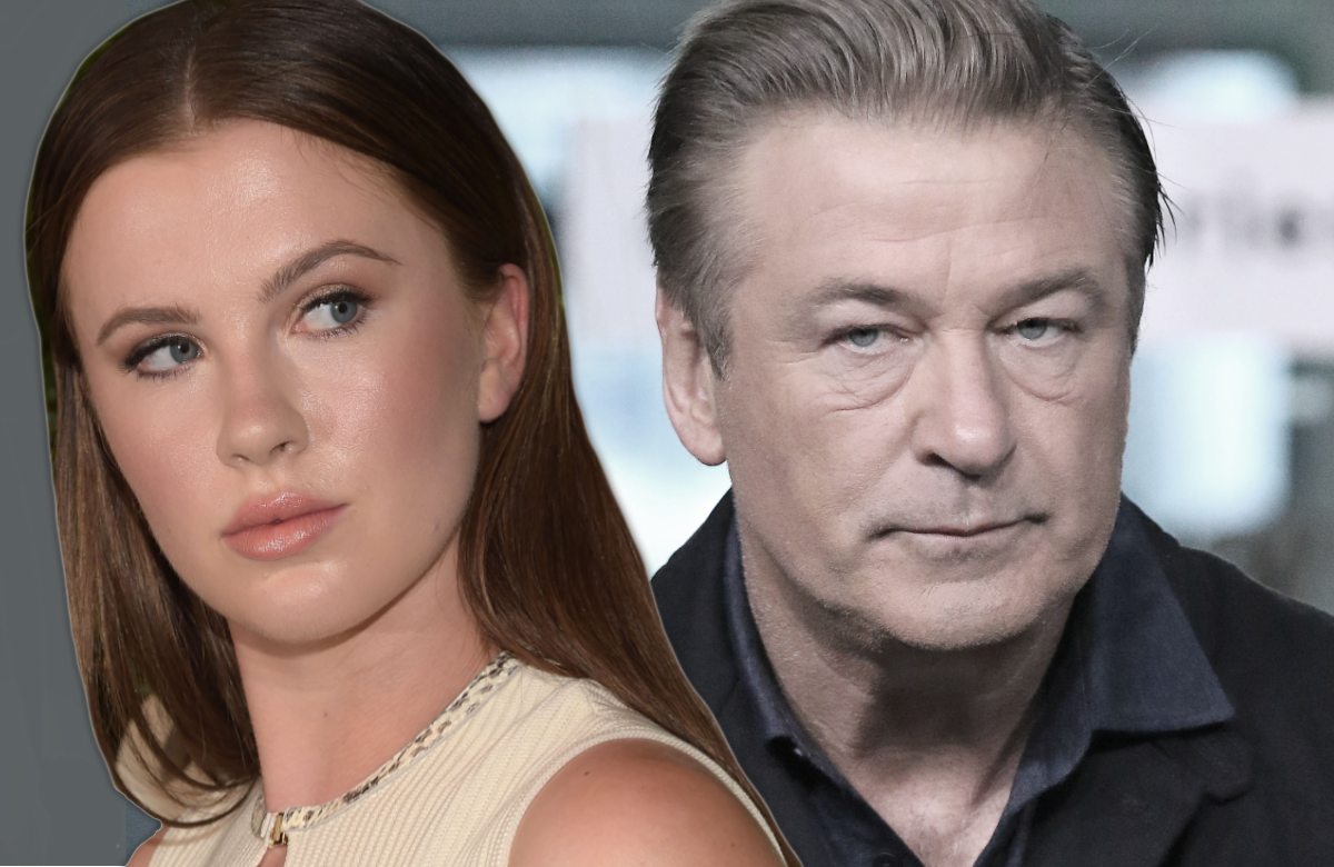 Alec Baldwin und Tochter Ireland Baldwin schauen ernst