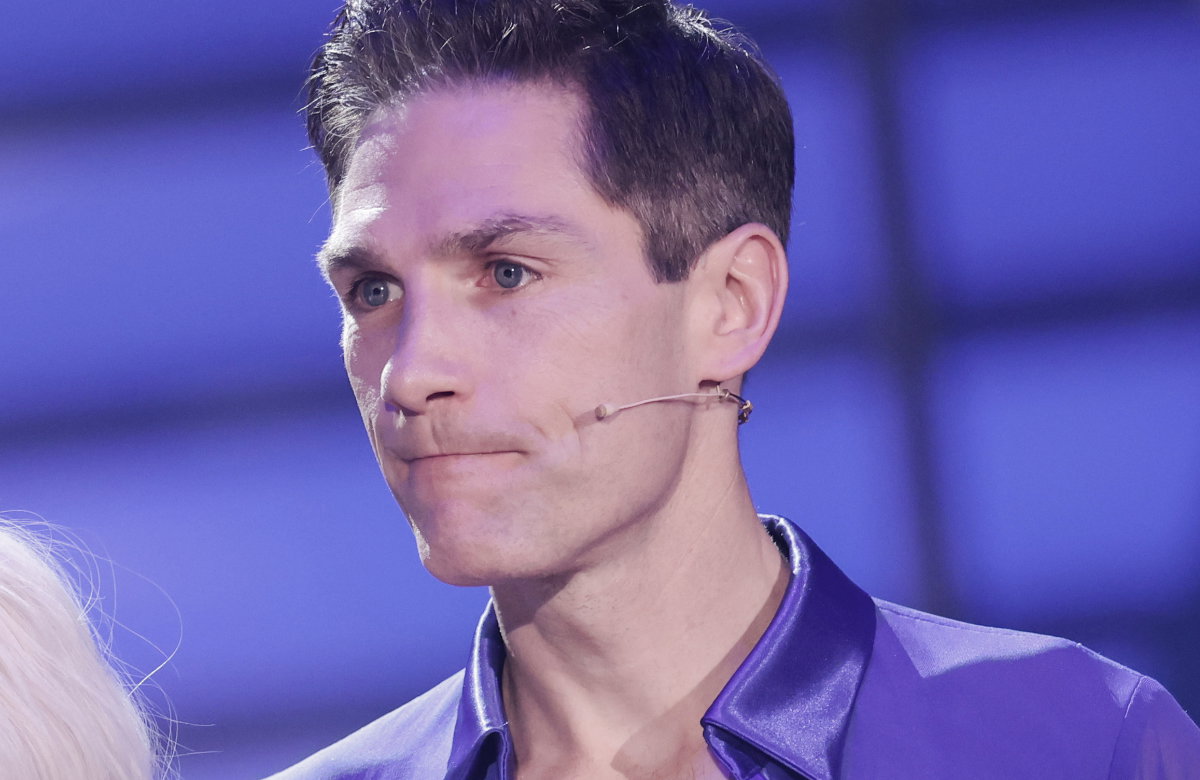 Christian Polanc presst die Lippen zusammen