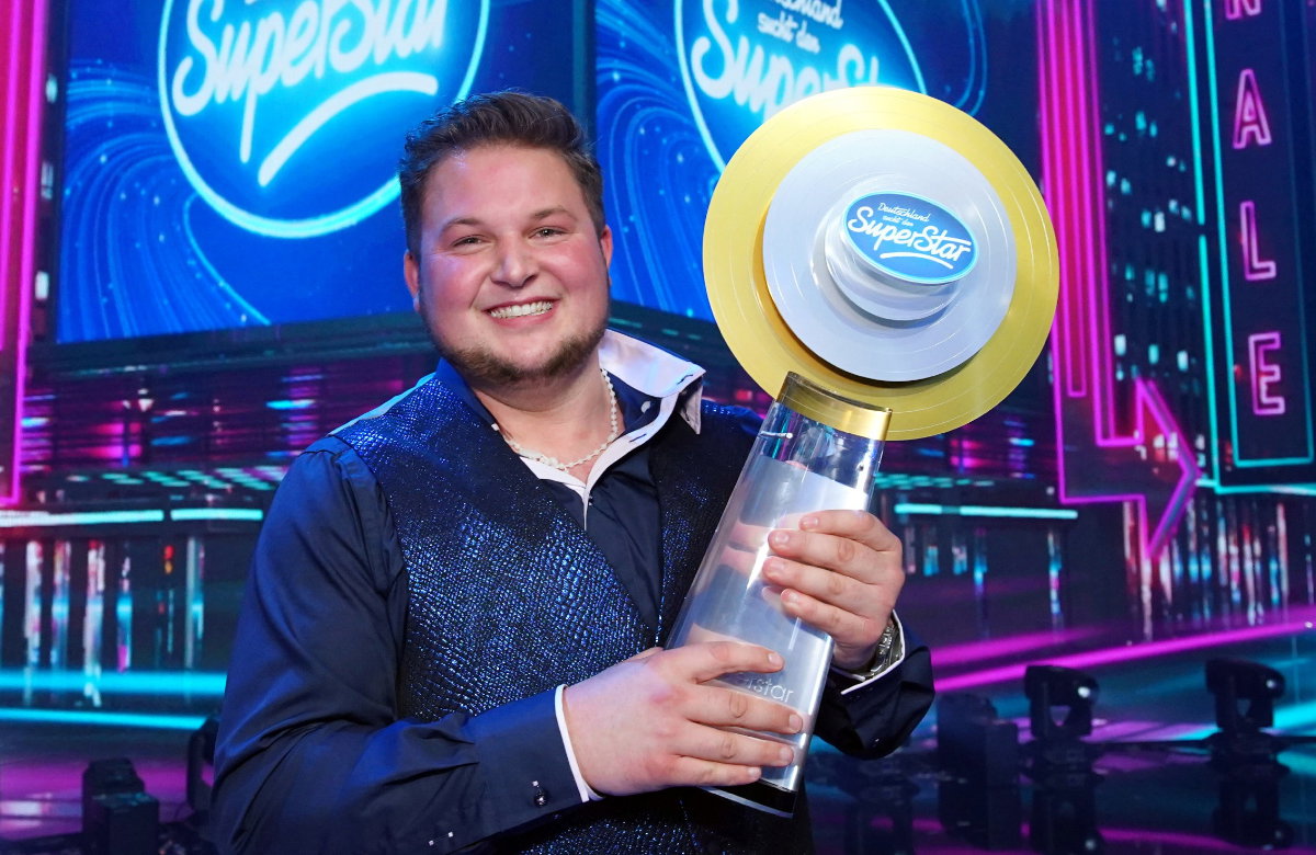 Harry Laffontien nach seinem DSDS-Sieg