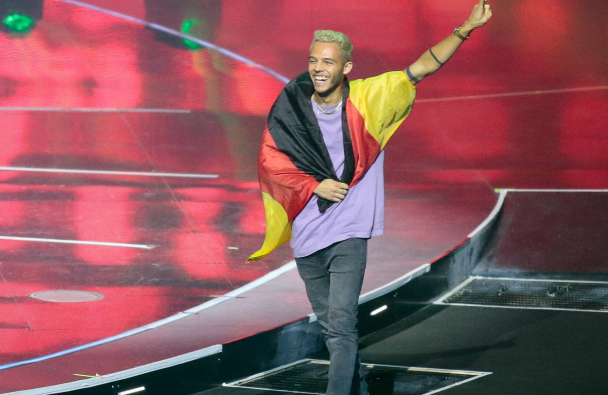 Malik Harris beim ESC 2022