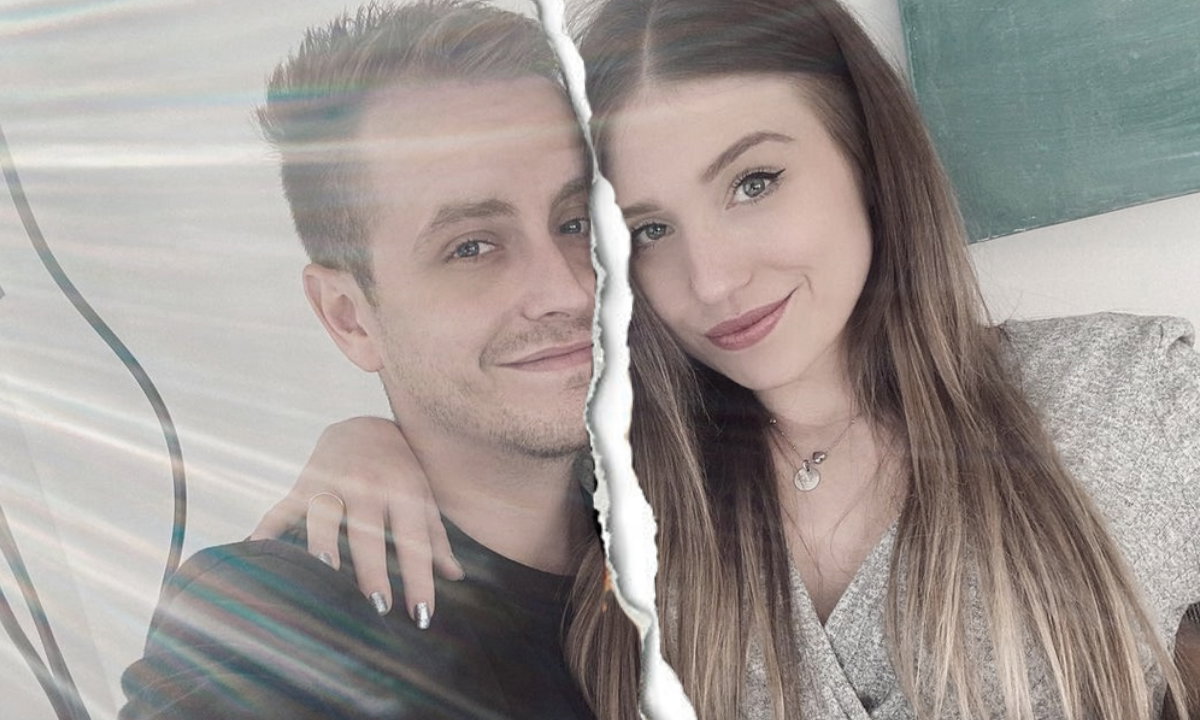 Julian und Bibi Claßen mit einem Trennungsriss