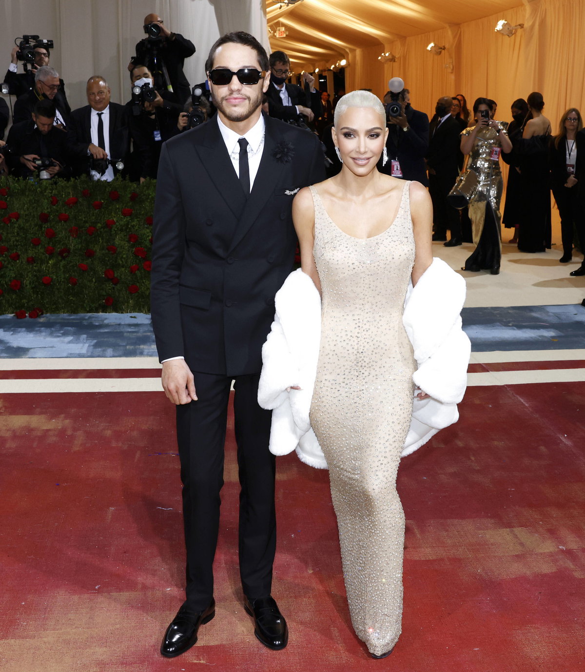 Kim Kardashian und Pete Davidson bei der Met Gala 2022