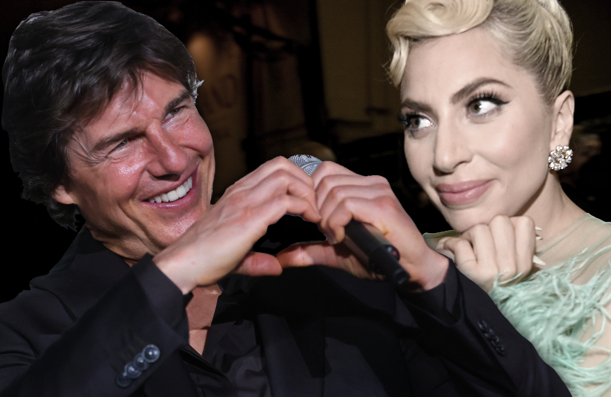 Tom Cruise und Lady Gaga werfen sich verliebte Blicke zu