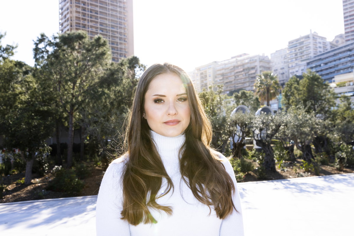 Portrait von Davina Geiss in Monaco