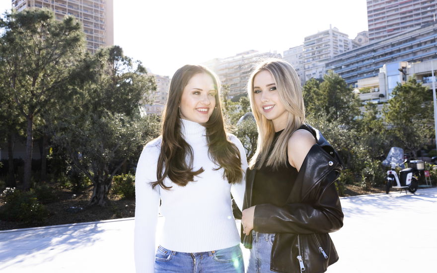 Davina und Shania Geiss bei we Love Monaco