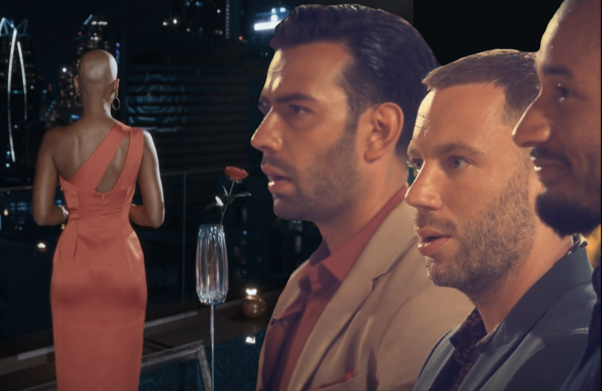 Bachelorette Sharon Battiste mit Glatze
