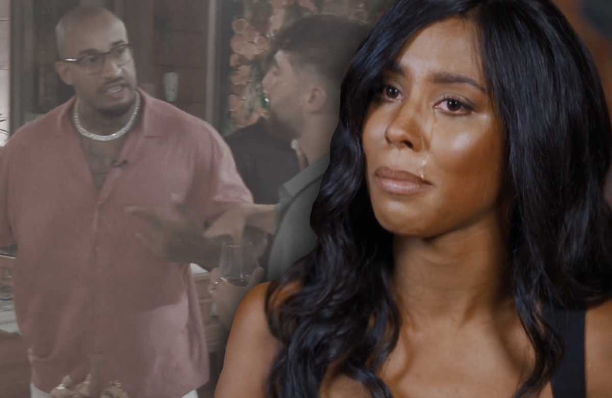 "Bachelorette" Sharon Battiste und Emanuell flirten