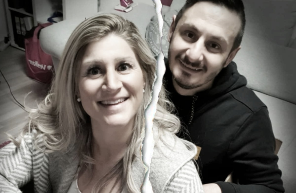 Samantha und Serkan mit einem Trennungsriss