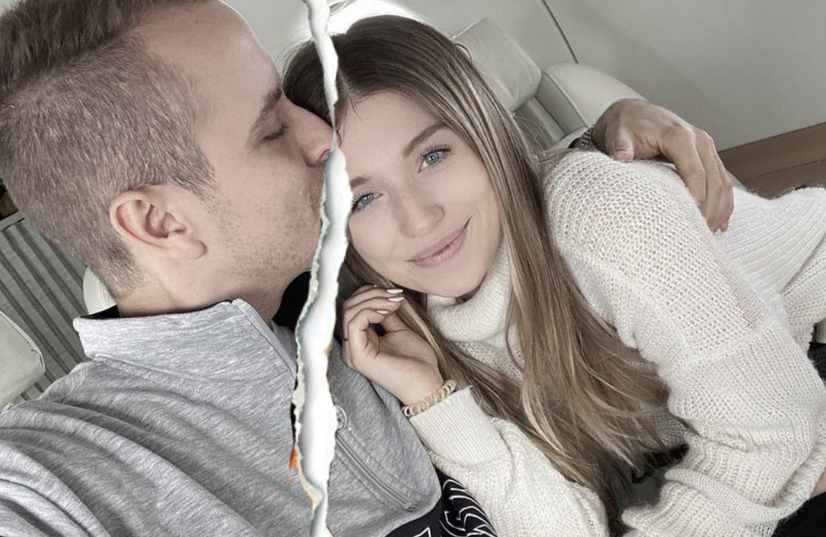 Julian Claßen gibt Bibi einen Kuss, Trennungsriss zwischen ihnen