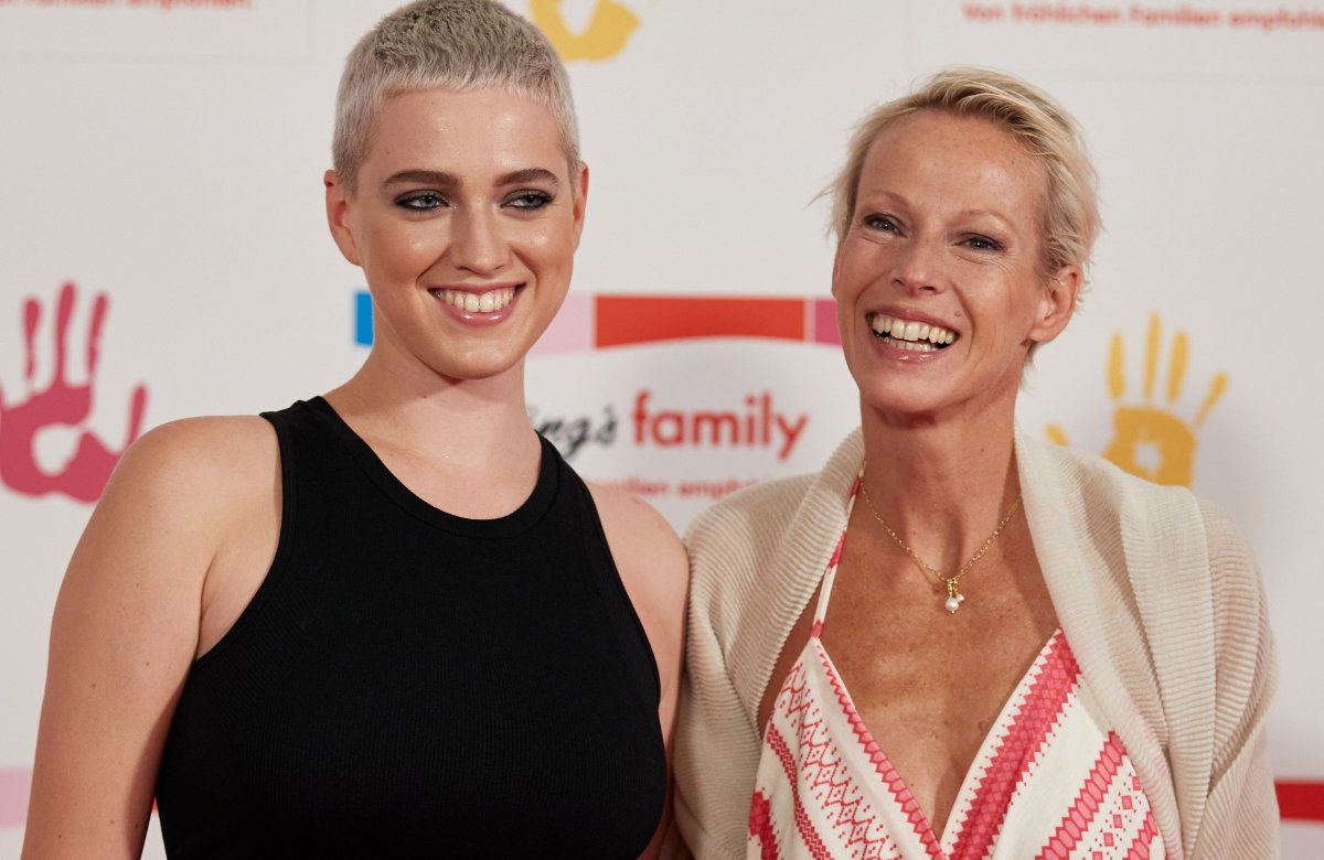 Lou-Anne und Martina Gleissenebner-Teskey strahlen