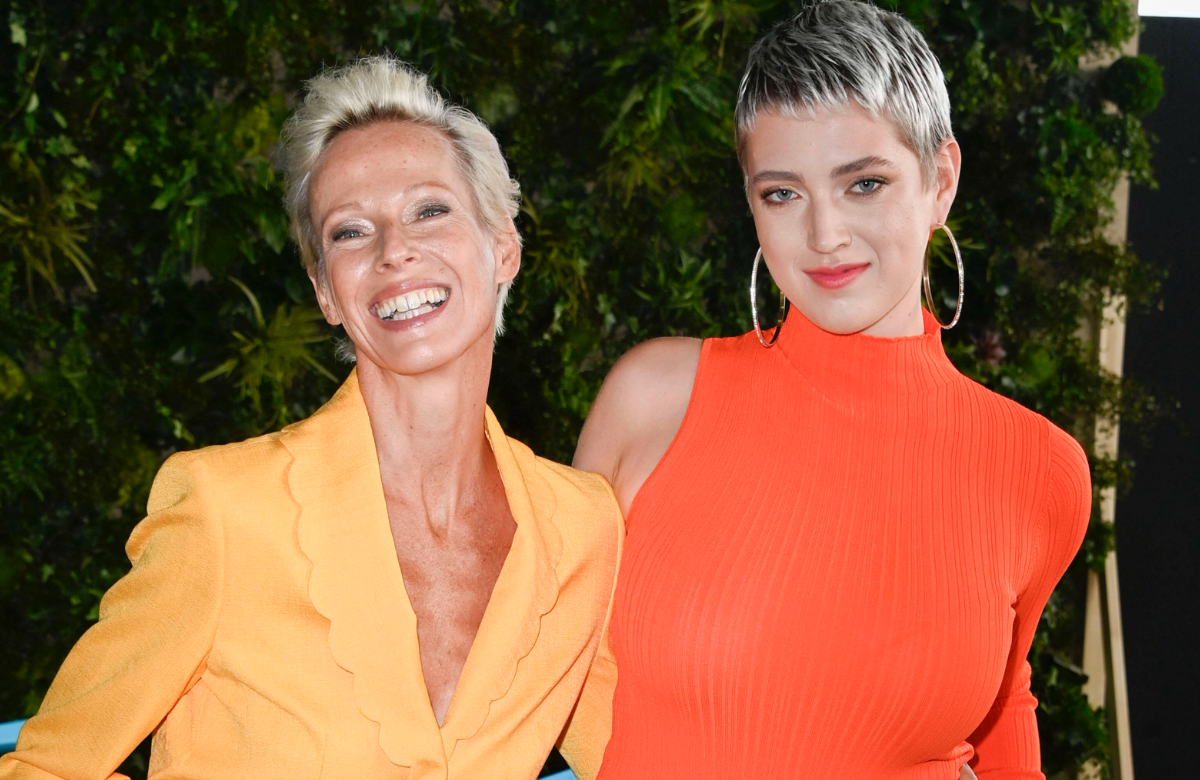 Martina und Lou-Anne Gleissenebner-Teskey posieren zusammen