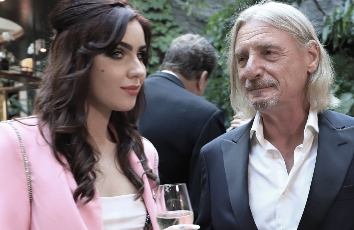 Nathalie Volk und Frank Otto schauen ernst