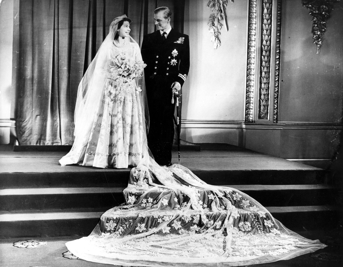 Die Hochzeit von Queen Elizabeth II. und Prinz Philip