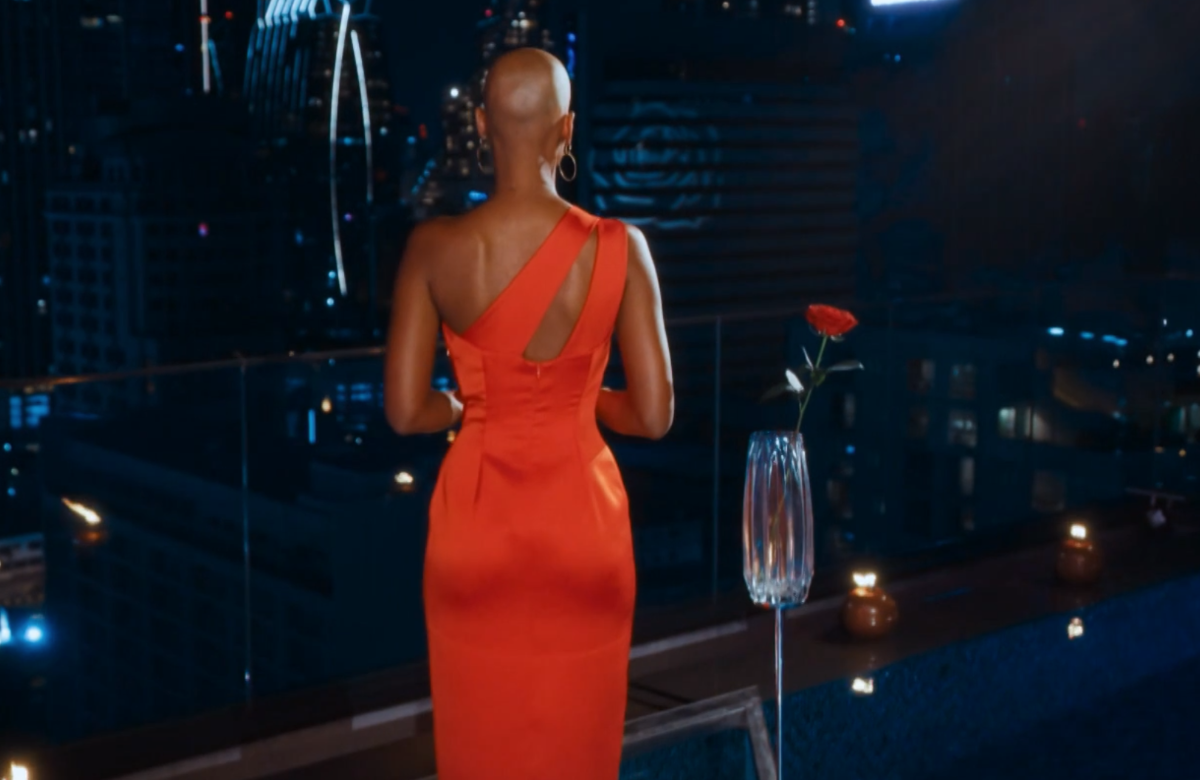 Sharon Battiste im "Bachelorette"-Finale mit Glatze