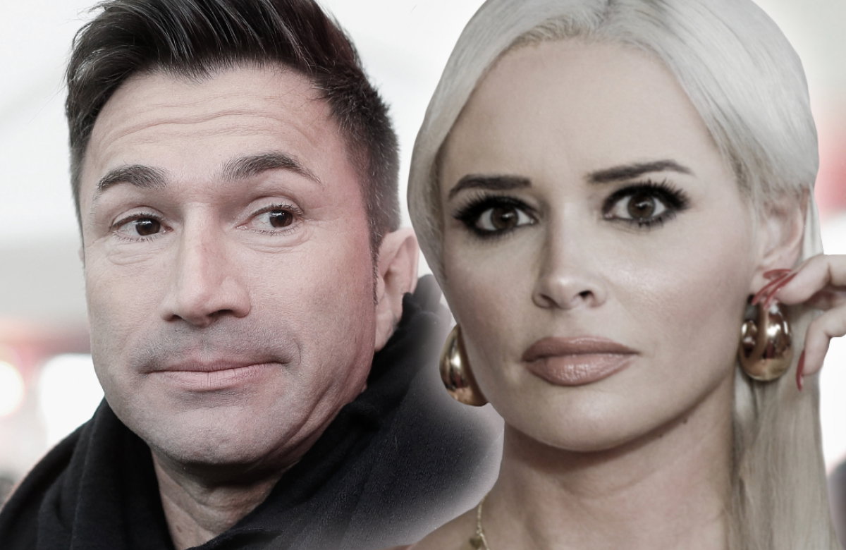 Lucas Cordalis und Daniela Katzenberger gucken ernst