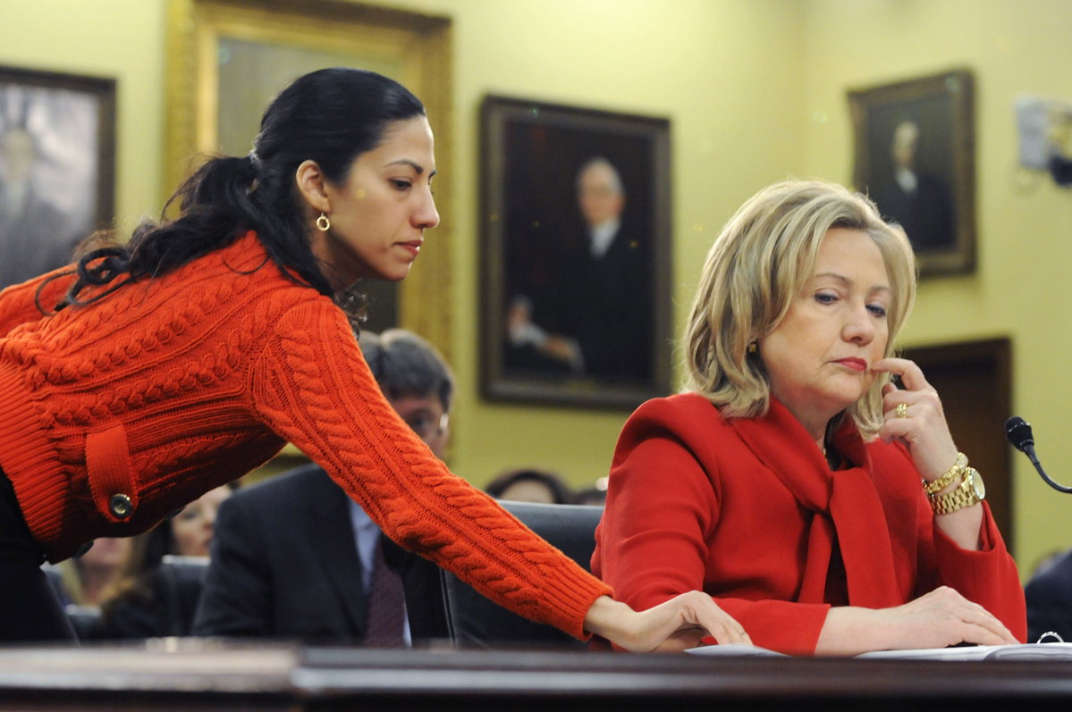 Huma Abedin arbeitet für Hilary Clinton