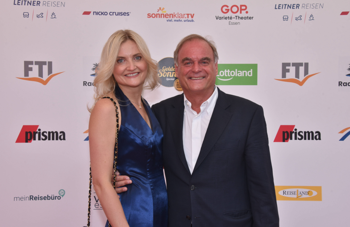 Georg Kofler mit seiner Partnerin Isabel Grupp