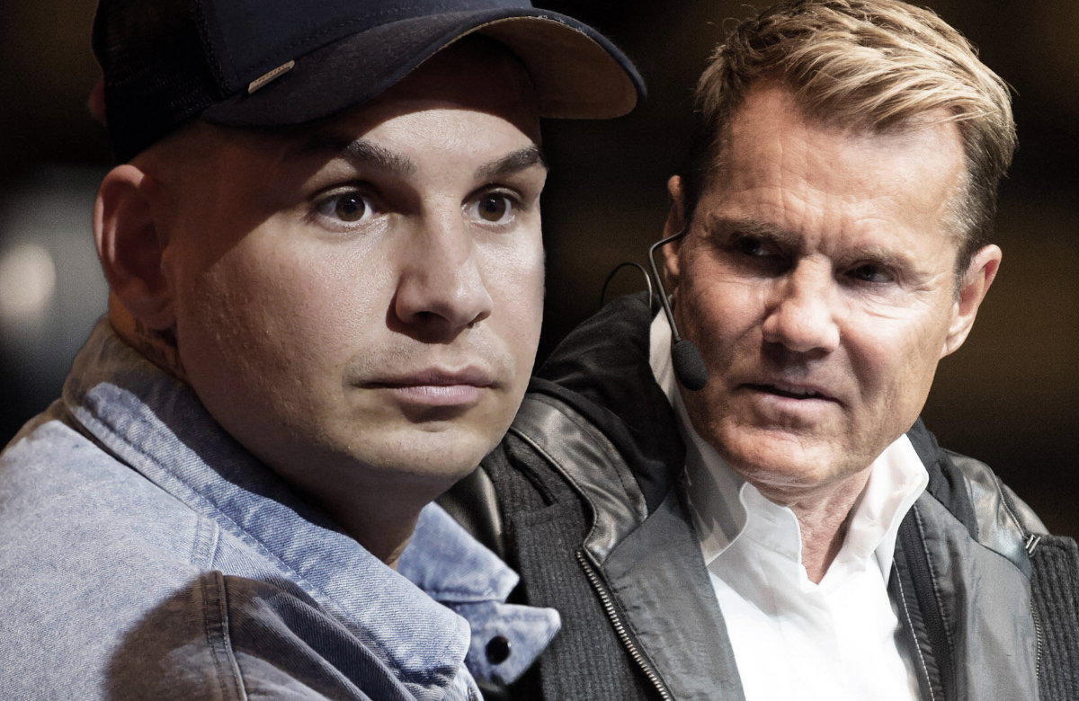 Pietro Lombardi und Dieter Bohlen gucken beide ernst