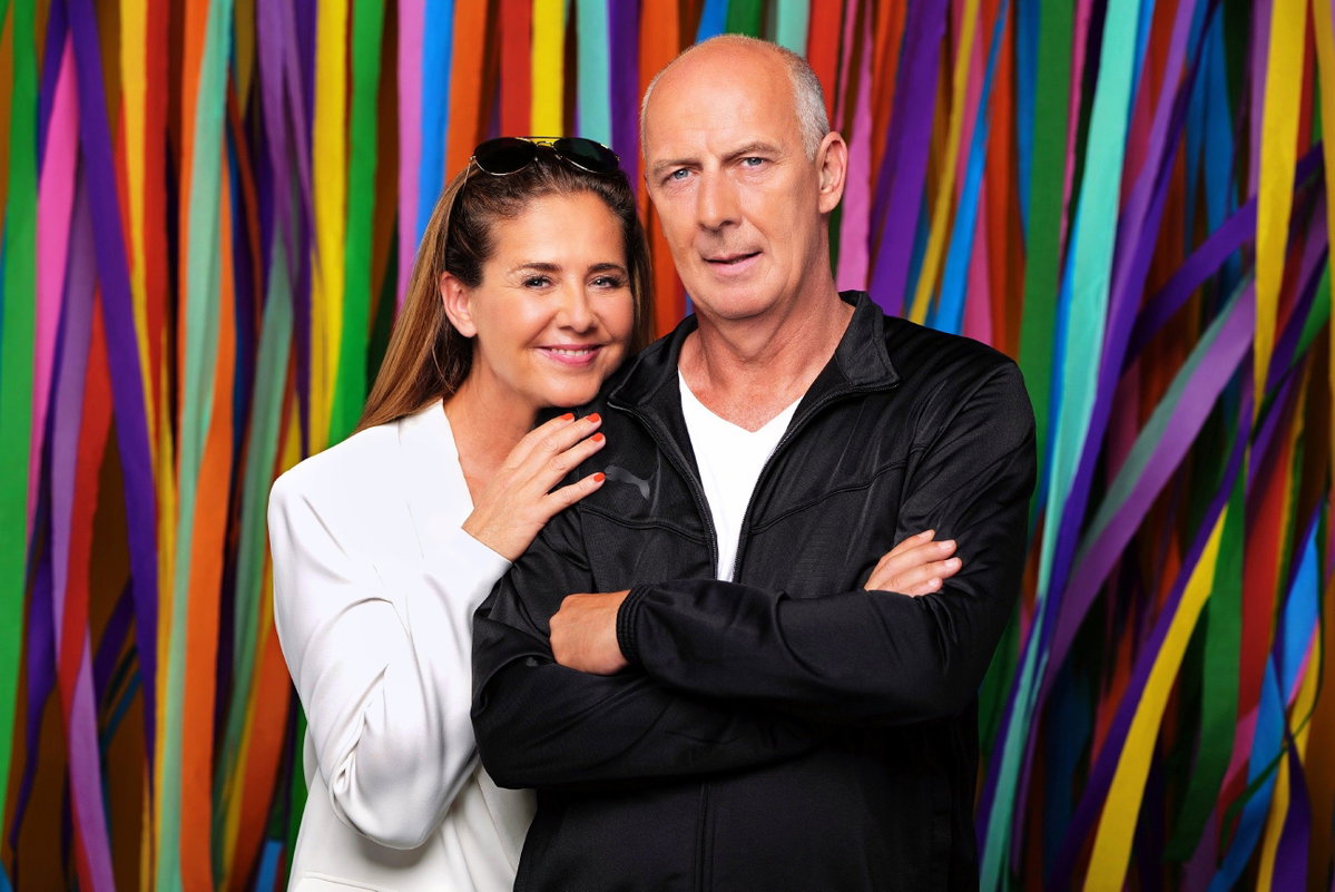 Mario Basler und Freundin Doris Büld, Sommerhaus der Stars