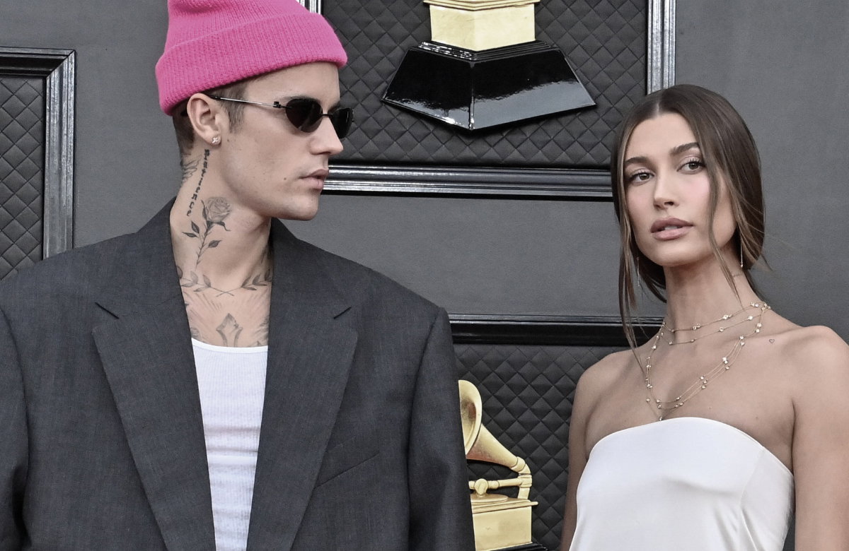 Justin und Hailey Bieber ernst