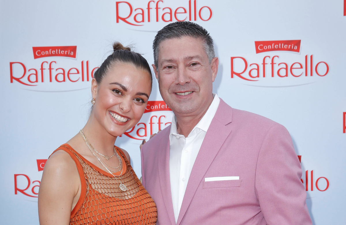 Joachim Llambi mit Tochter Katharina LLambi