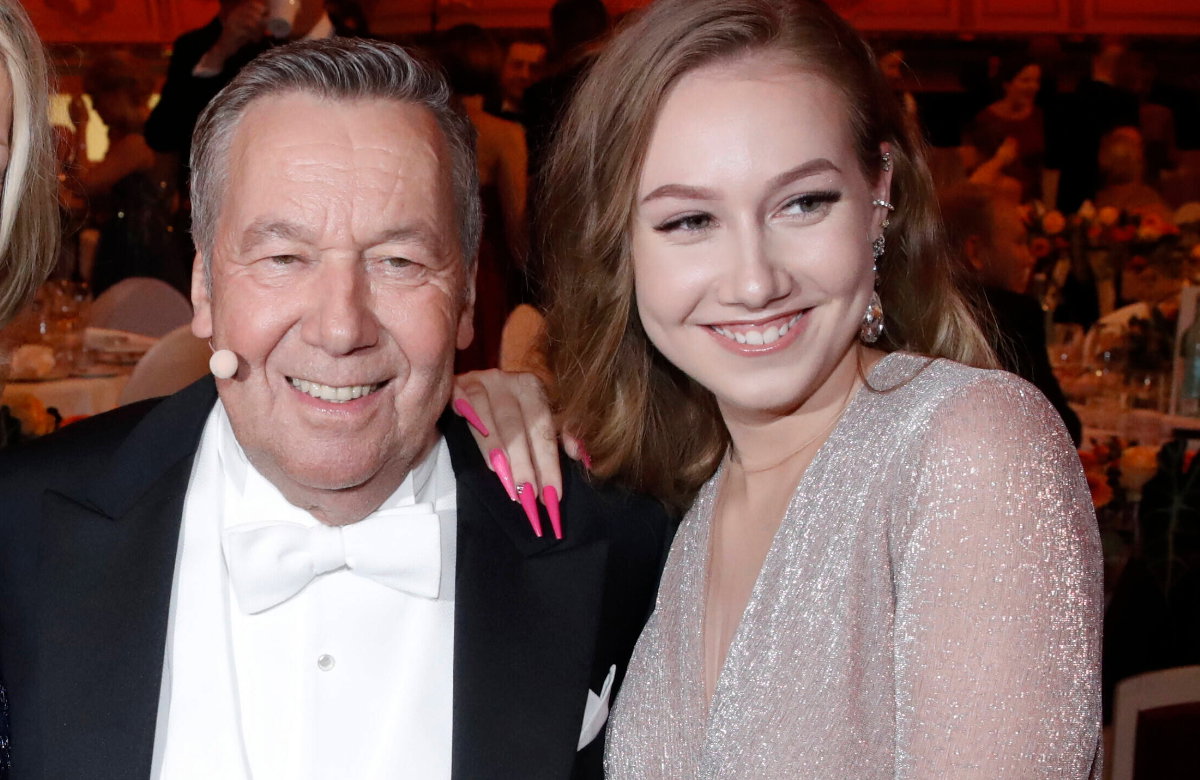 Roland und Annalen Kaiser glücklich