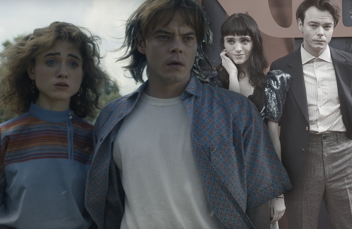 Charlie Heaton und Natalia Dyer aus "Stranger Things"