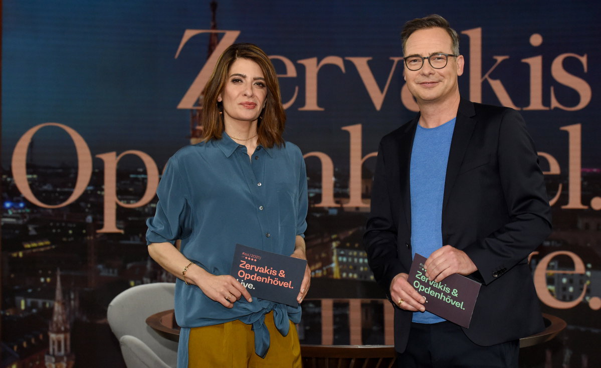 Linda Zervakis und Matthias Opdenhövel bei "Zervakis & Opdenhövel. Live"
