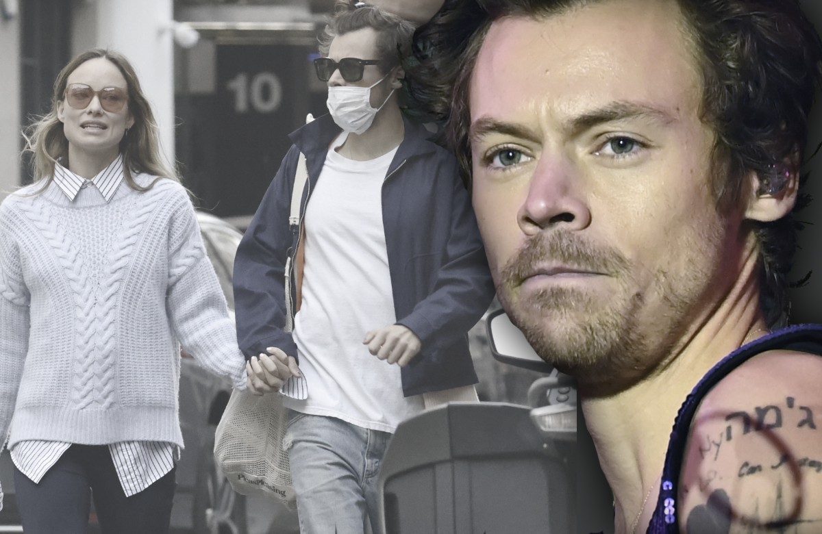 Harry Styles nachdenklich: Im Hintergrund mit Olivia Wilde Hand in Hand
