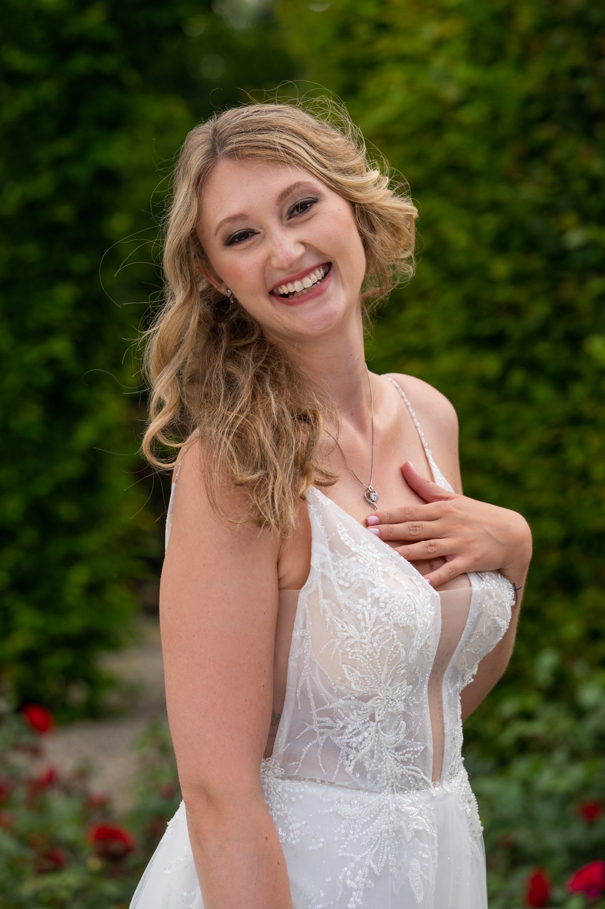 "Hochzeit auf den ersten Blick" 2022: Jaqueline im Brautkleid