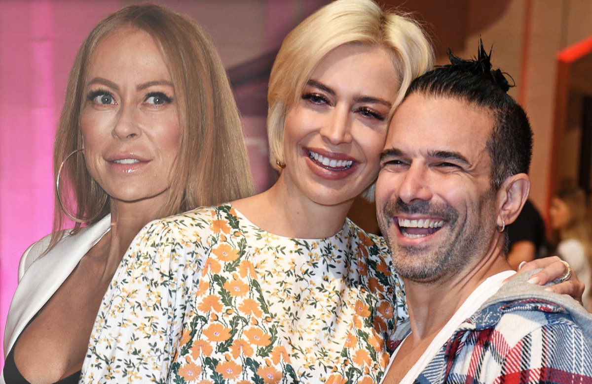Collage von Jenny Elvers, Verena Kehrt und Marc Terenzi beim Lachen.