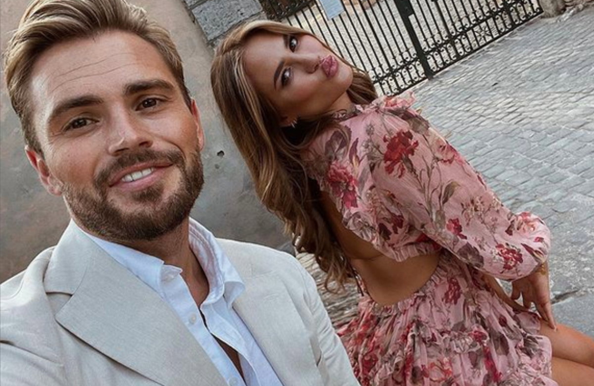 Joahnnes und Jessica Haller glücklich