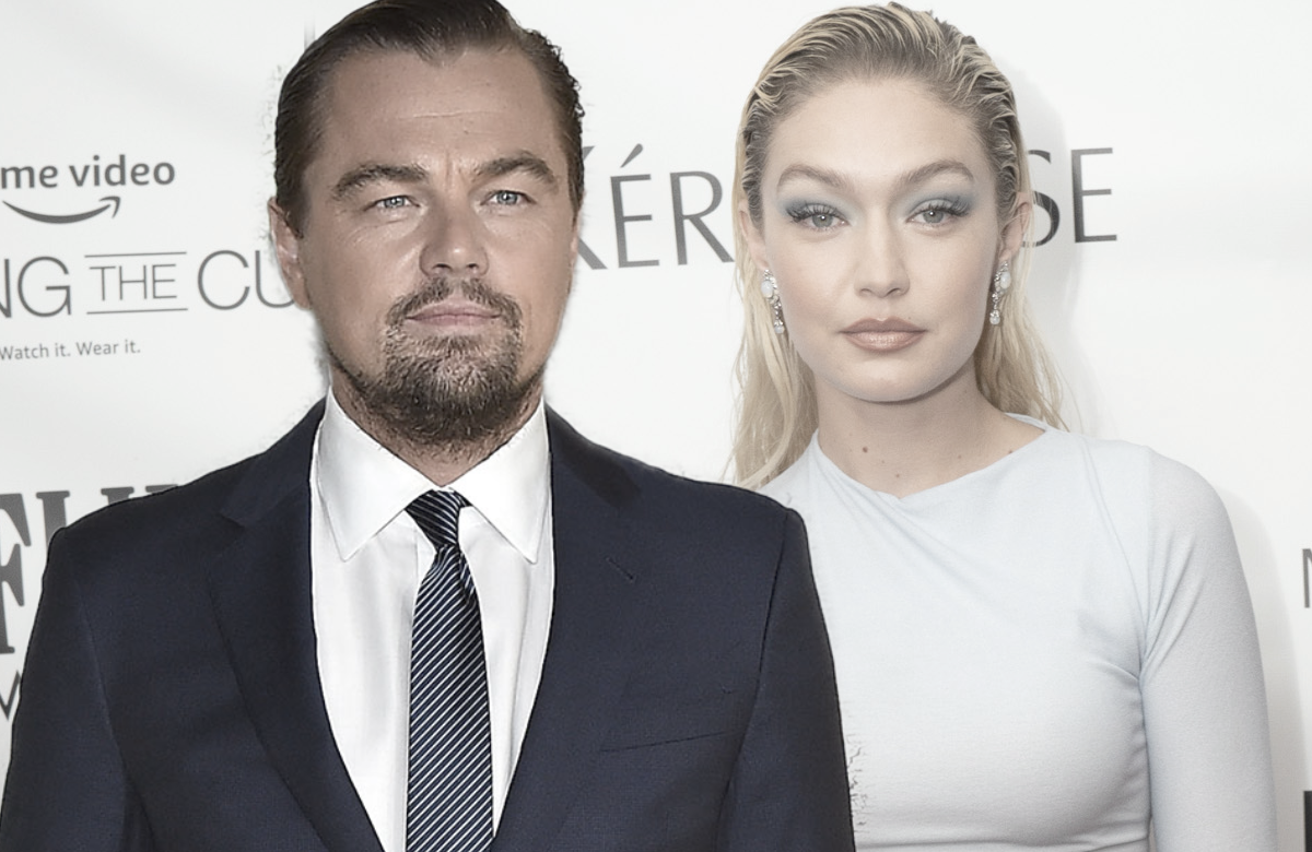 Leonardo DiCaprio und Gigi Hadid ernst