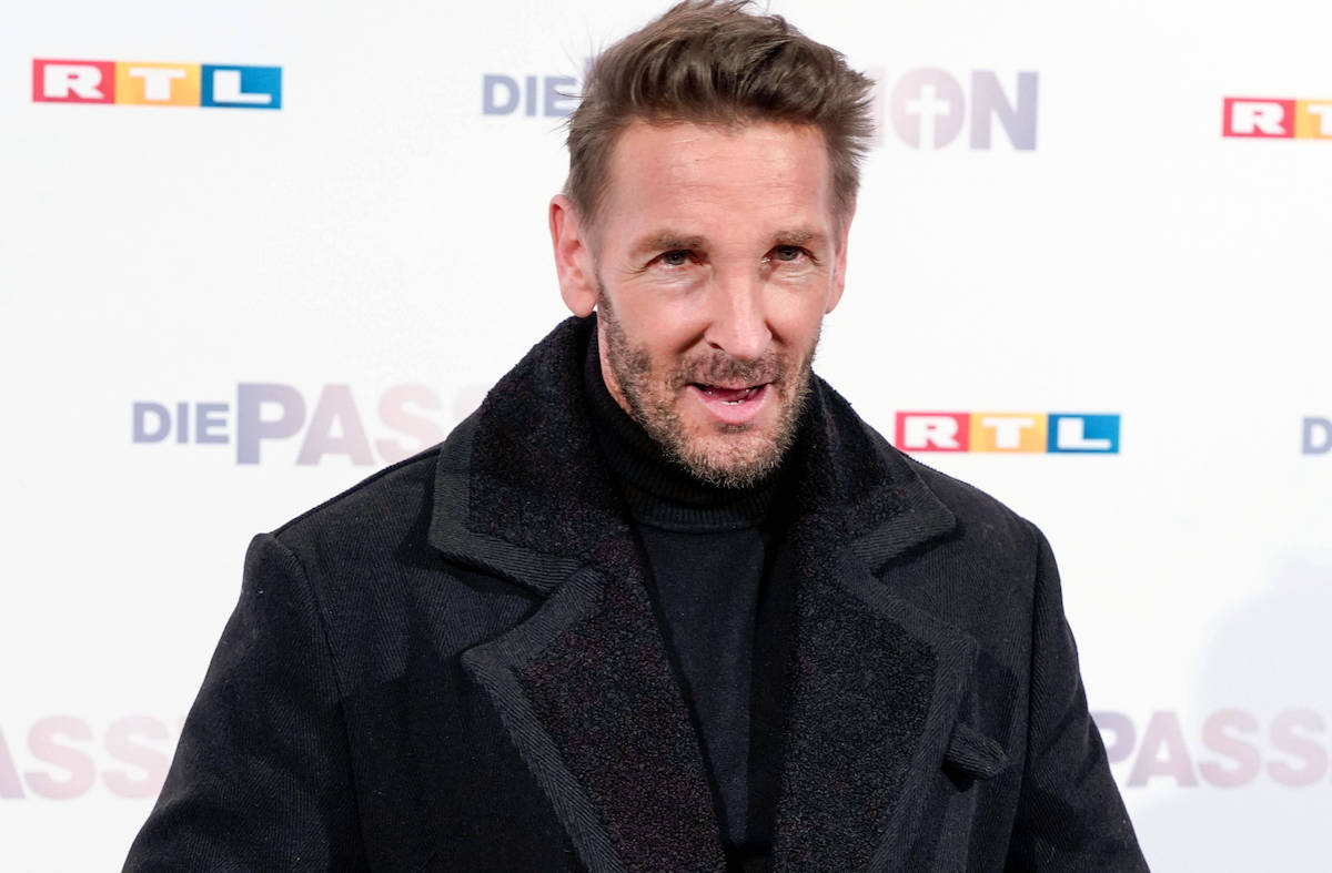 Mark Keller posiert für "Die Passion"