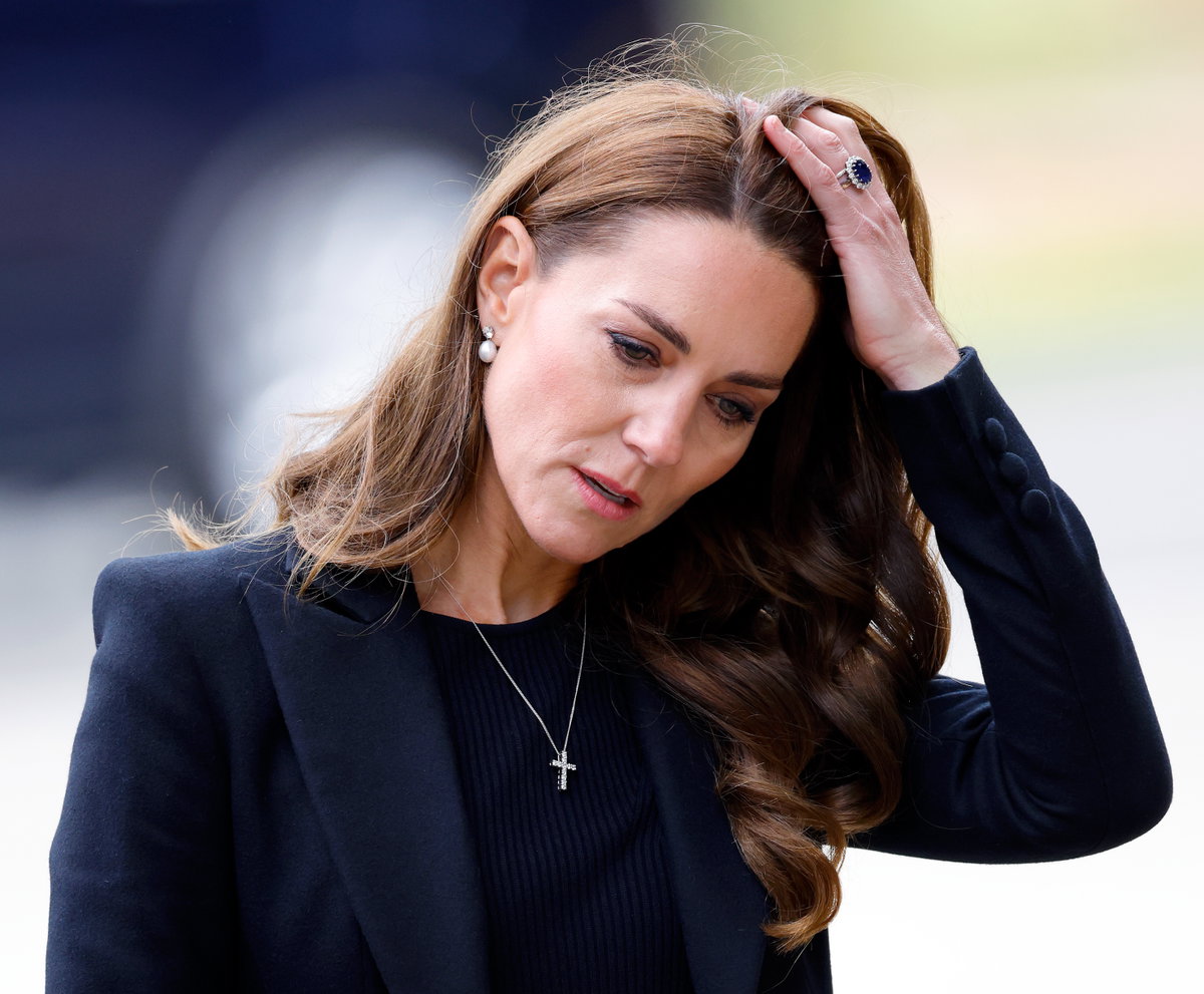 Prinzessin Kate trauert in Sandringham um Queen Elizabeth II.