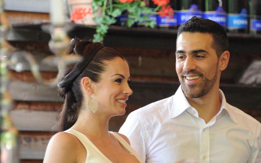 Bushido und Anna-Maria Ferchichi bei ihrer Hochzeit