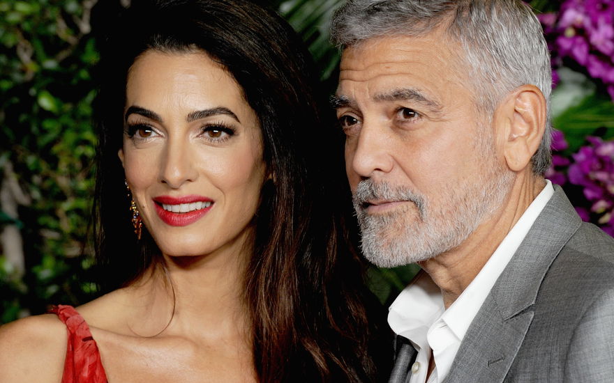 George und Amal Clooney