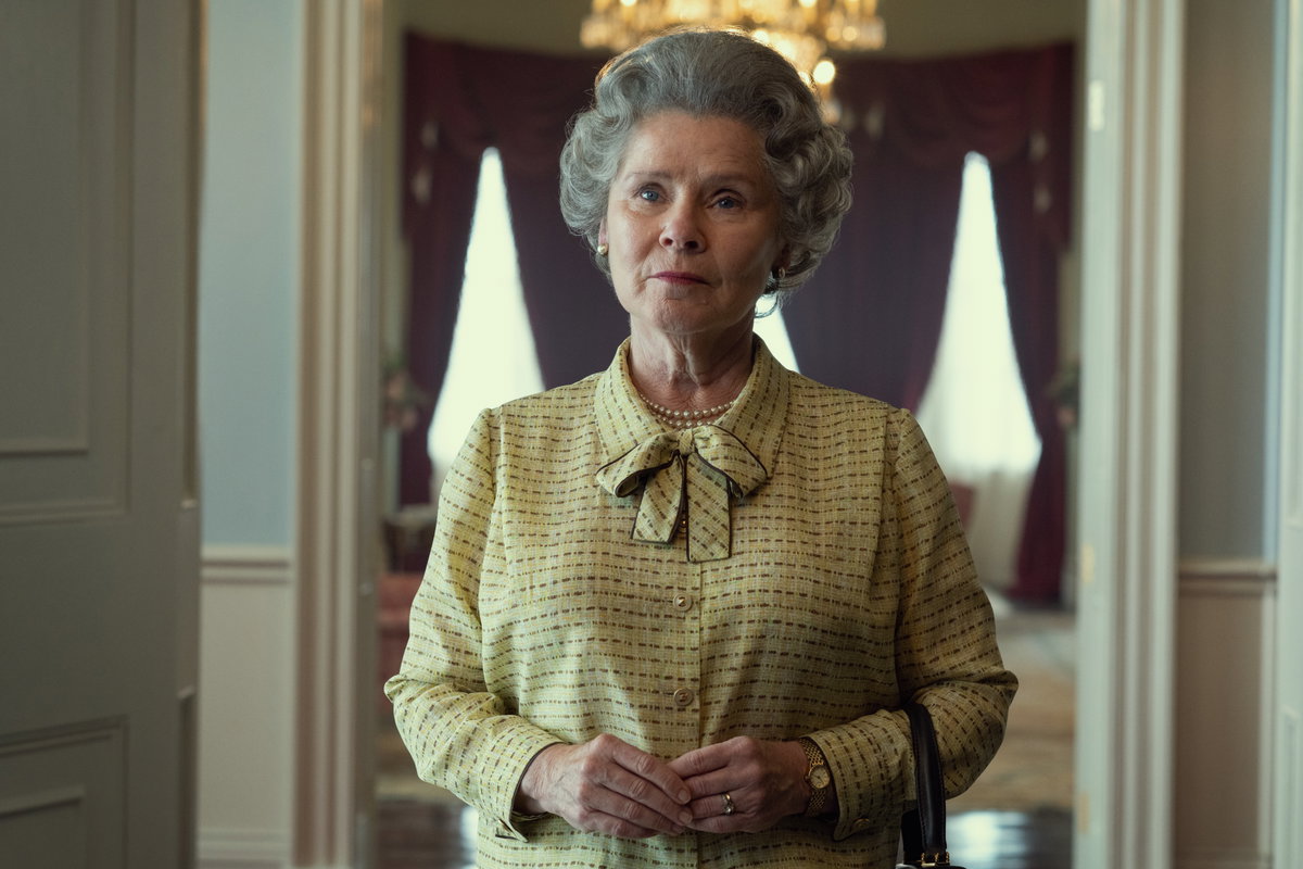 Staffel 5 The Crown: Imelda Staunton als Queen Elizabeth II.