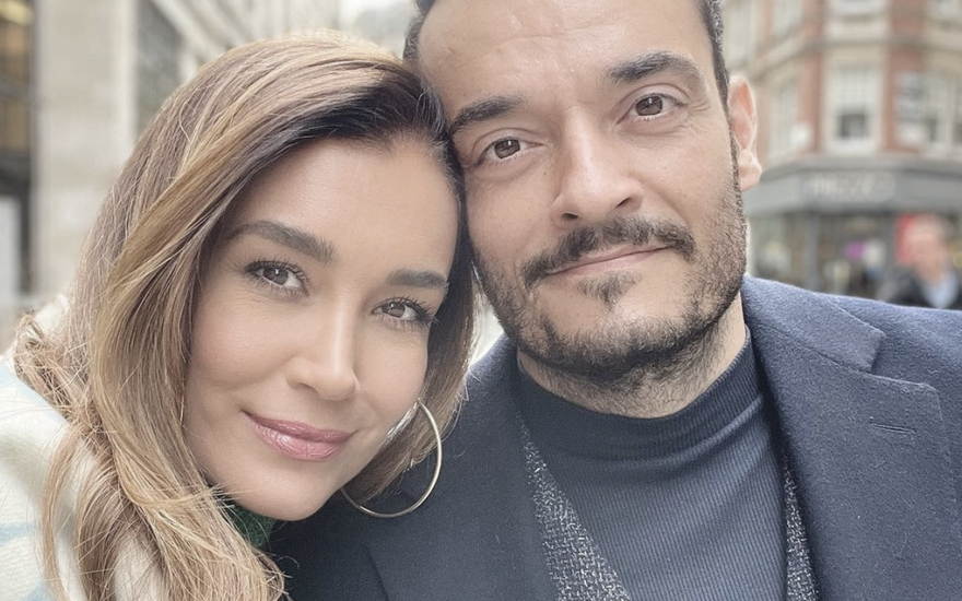 Selfie von Jana Ina und Giovanni Zarrella