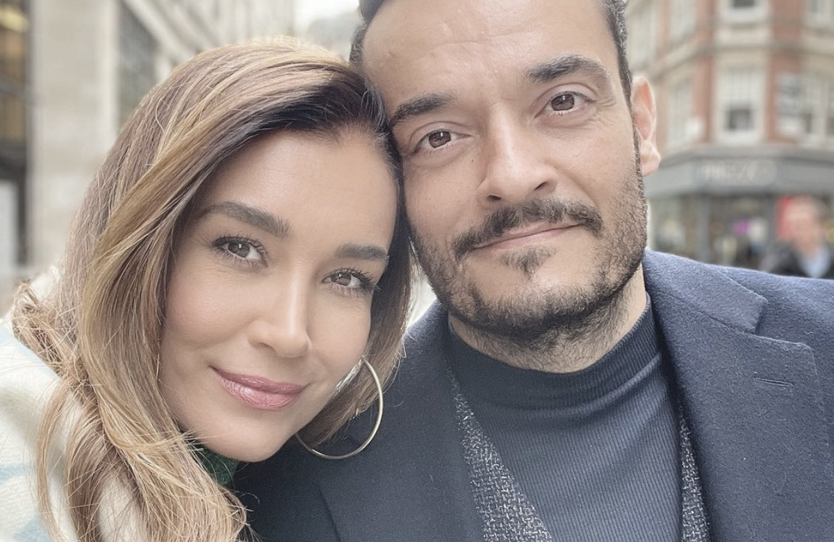 Selfie von Jana Ina und Giovanni Zarrella