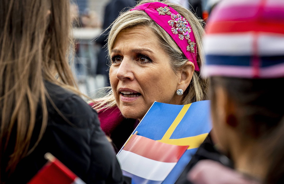 Königin Máxima schaut traurig