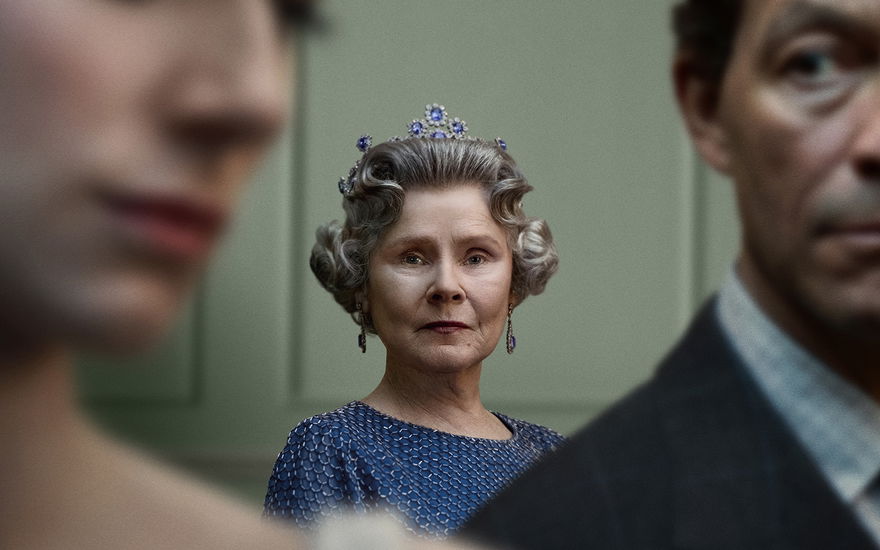 "The Crown": Staffel 5 mit Prinzessin Diana - offizielles Plakat Deutschland
