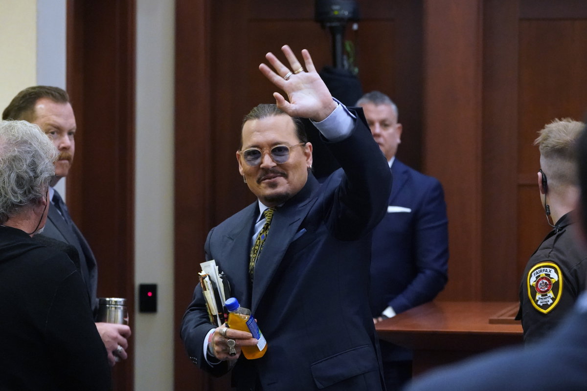 Johnny Depp im Gericht