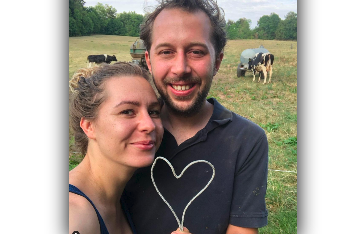 "Bauer sucht Frau" Arne und Antje mit Herz