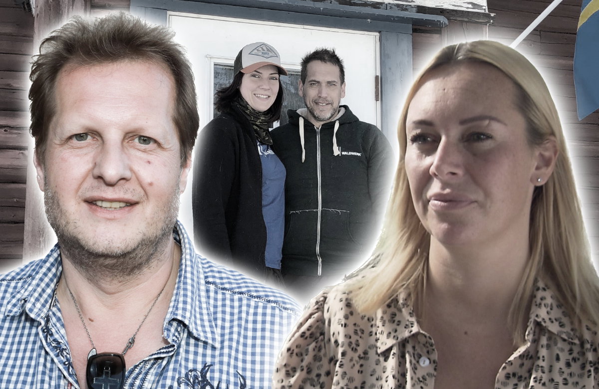 Collage der "Goodbye Deutschland"-Stars Jens Büchner, Julia Holz und das Ex-Paar Sven und Julia