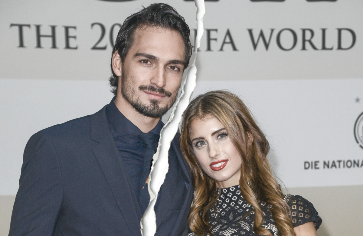 Mats und Cathy Hummels mit einem Trennungsriss