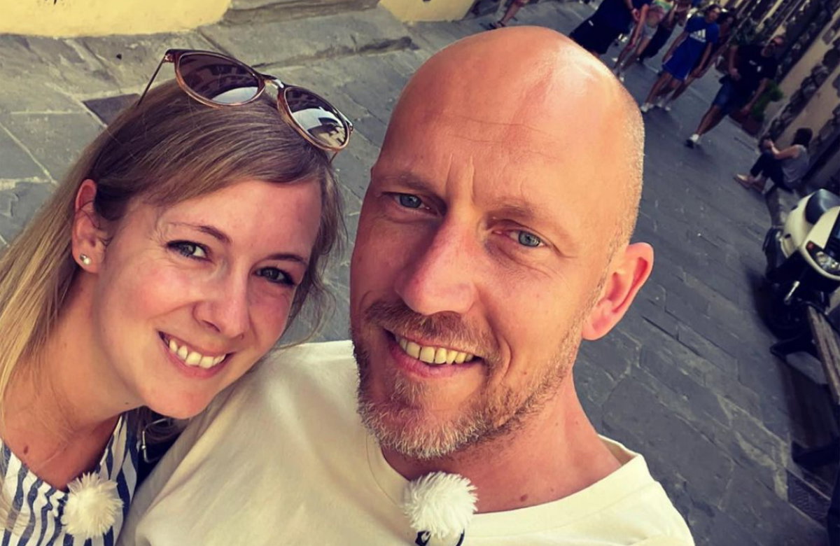 Ein Selfie von den "Hochzeit auf den ersten Blick"-Kandidaten Oliver und Michaela